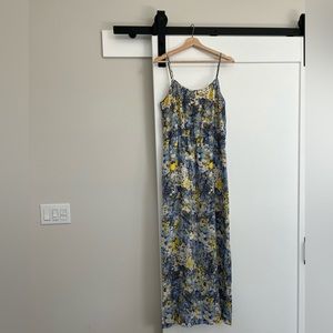 Banana Republic floral maxi dress